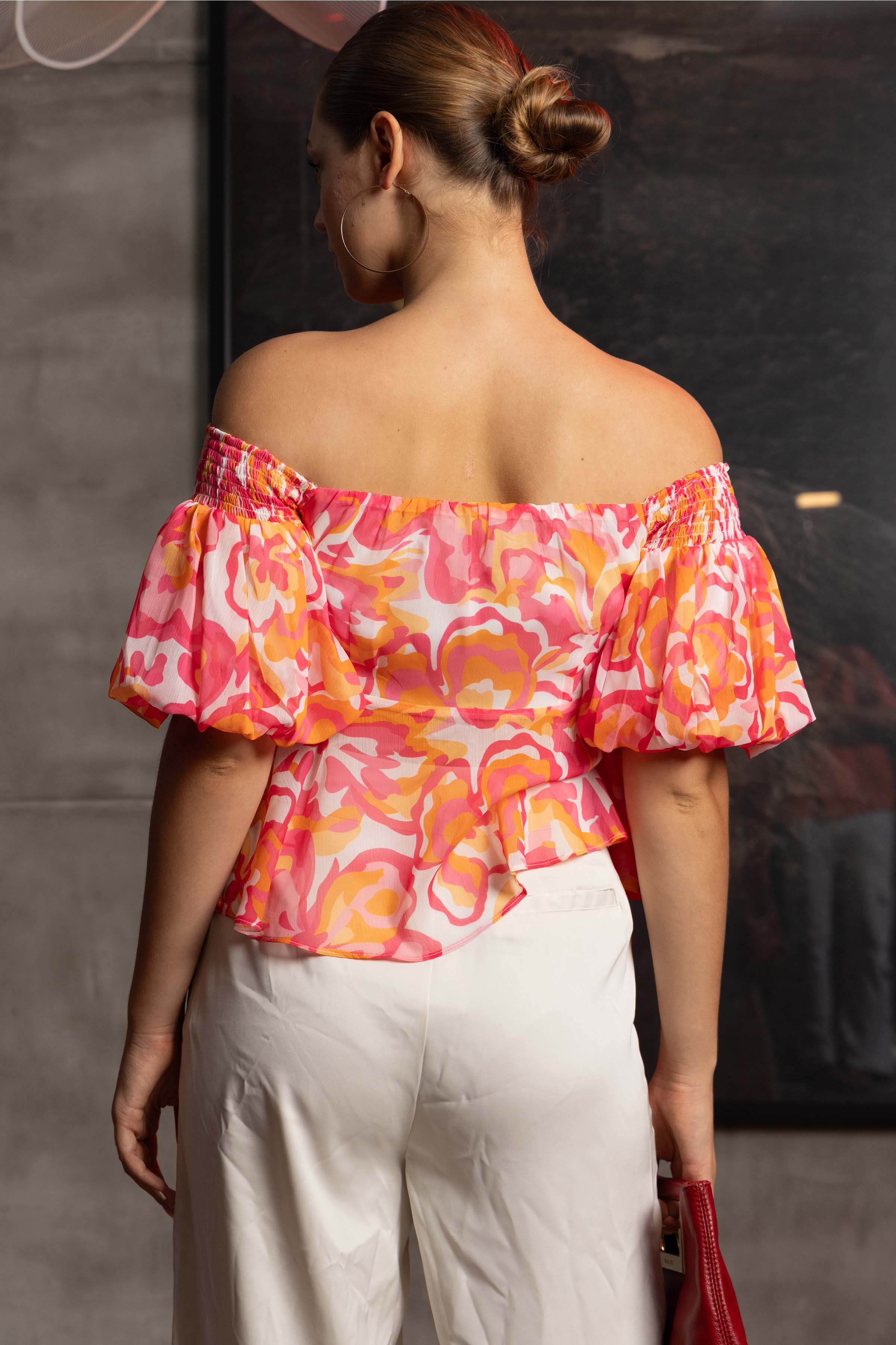 Nerissa Glow Off Shoulder Top