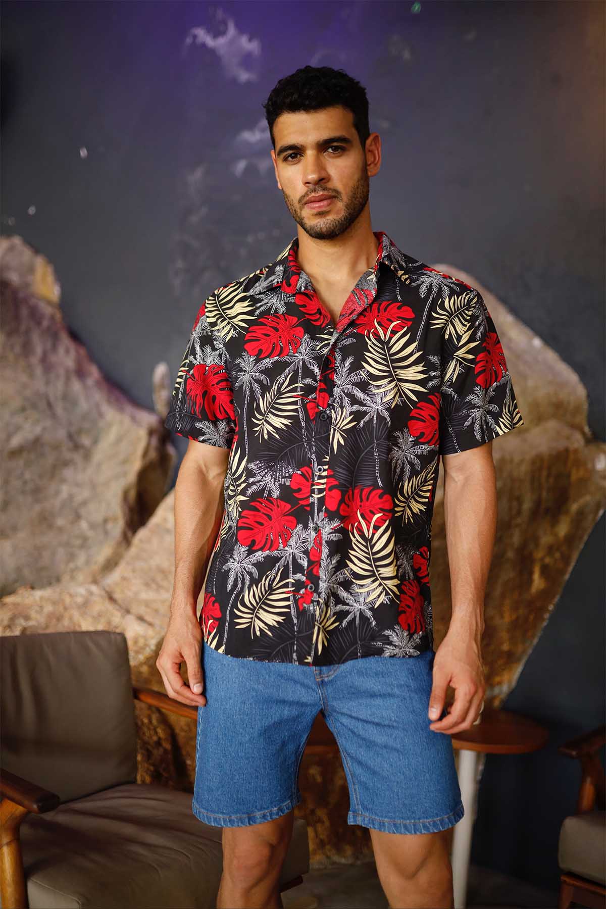 Summer Shirt Sunset Tropical