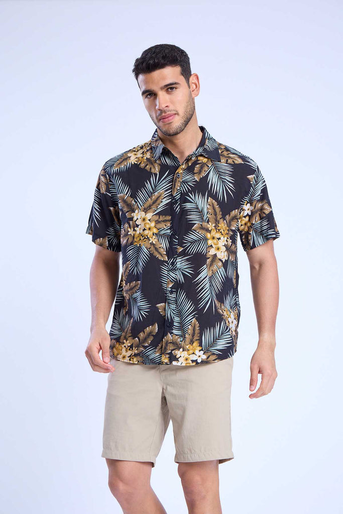 Summer Shirt Midnight Palm