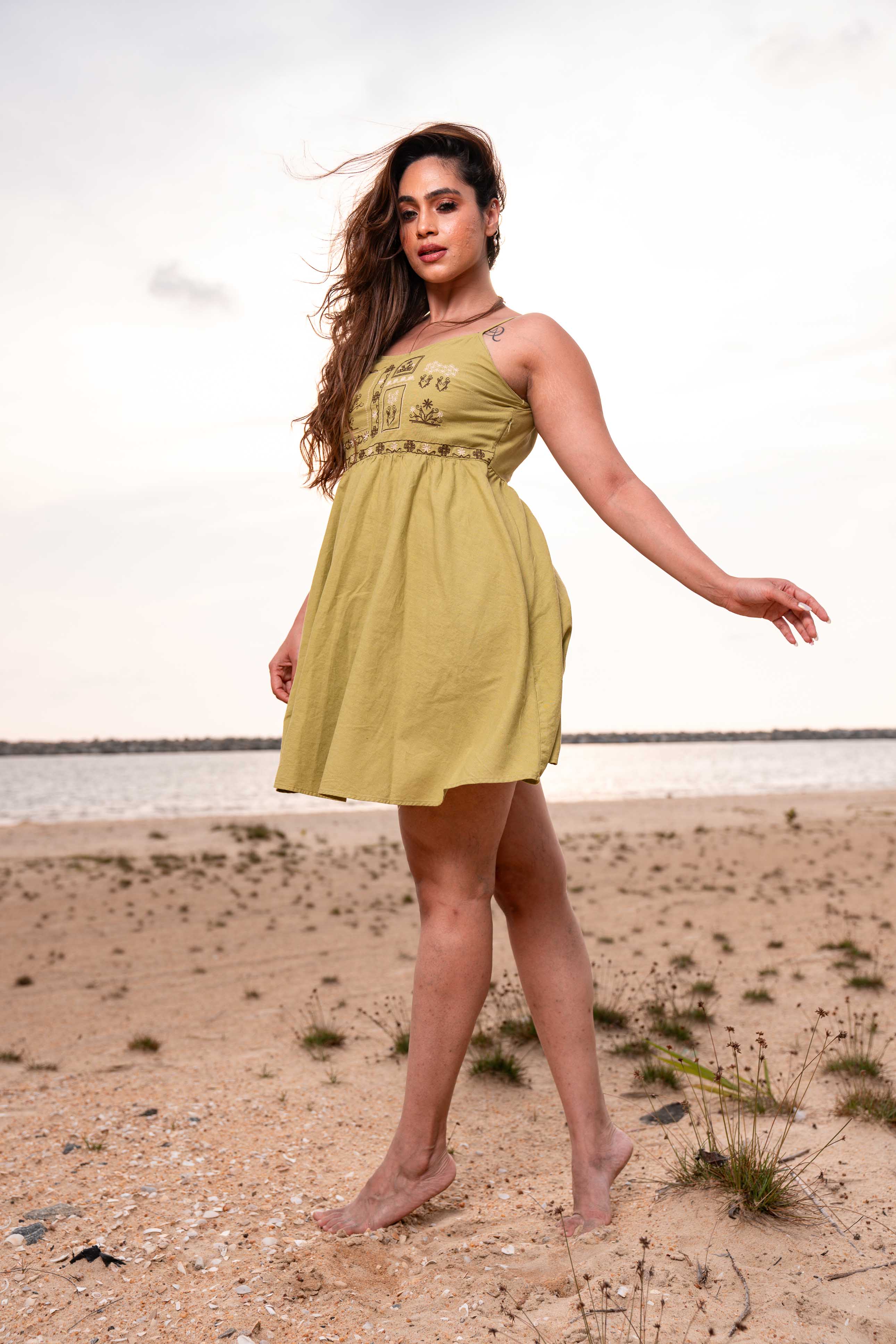 Oasis Muse Linen Dress